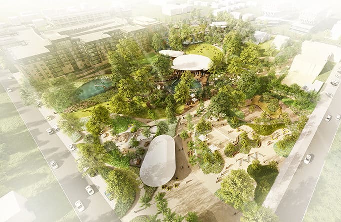 Town Leaders Approve OJB's Master Plan For Cary Downtown Park - OJB ...
