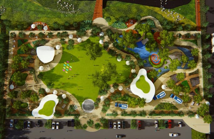 Ojb Park Ramp Concept Design Unveiled for Houston's New Park - OJB Landscape Architecture
