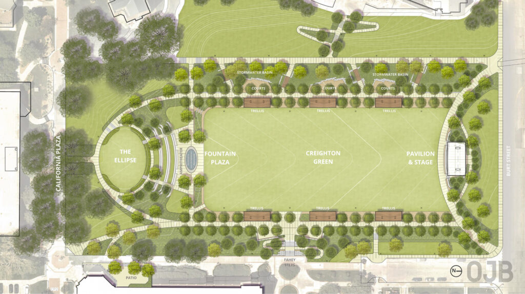 Creighton Univ Quadrangle - Plan Creighton Univ Quadrangle Plan