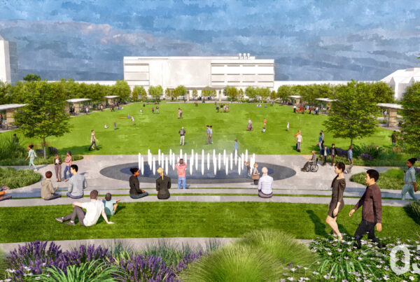 Creighton Univ Quadrangle   View 3